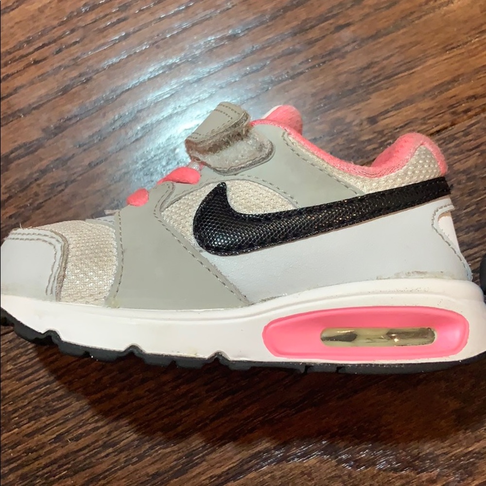 Nike Air Max with pink accents